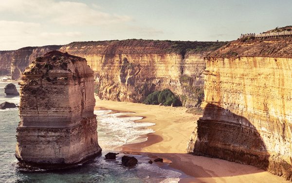 Large rocks at the coast