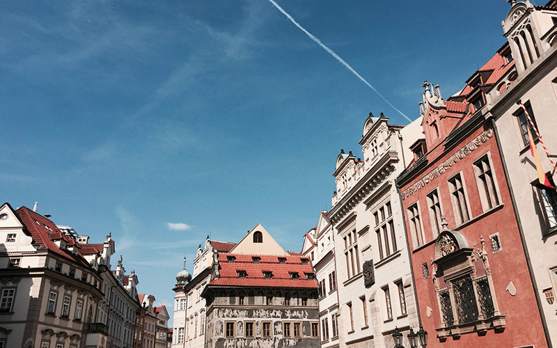 Sunny day in Prague