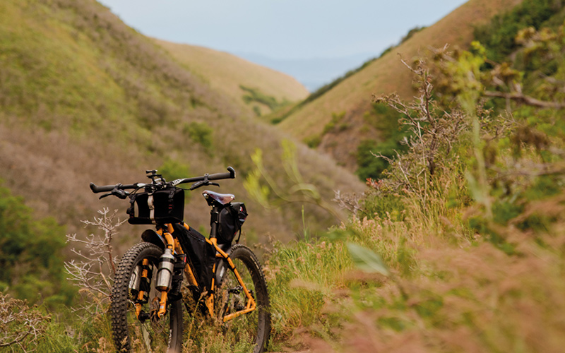 Bike in the hills