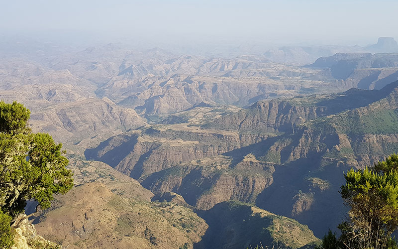 Ethiopian mountains