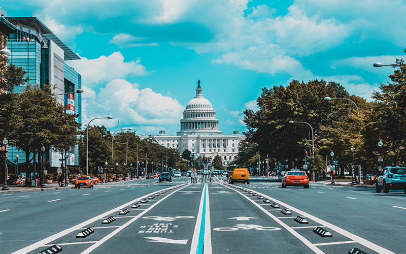 Big road in Washington