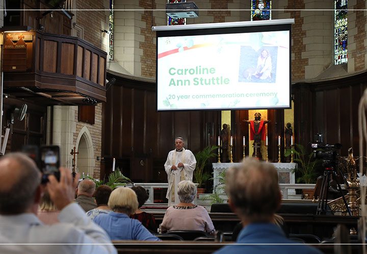 20th Anniversary Commemoration Service for Caroline Ann Stuttle